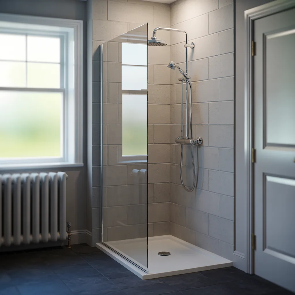 A recently fitted bathroom